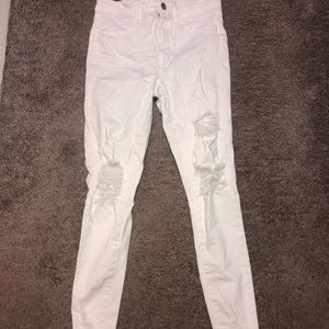 Ripped American Eagle Stretch Regular Jeans